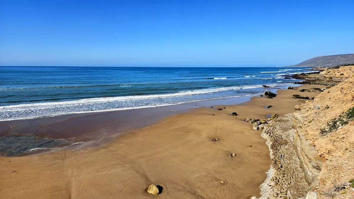 De Atlantische kust van Marokko