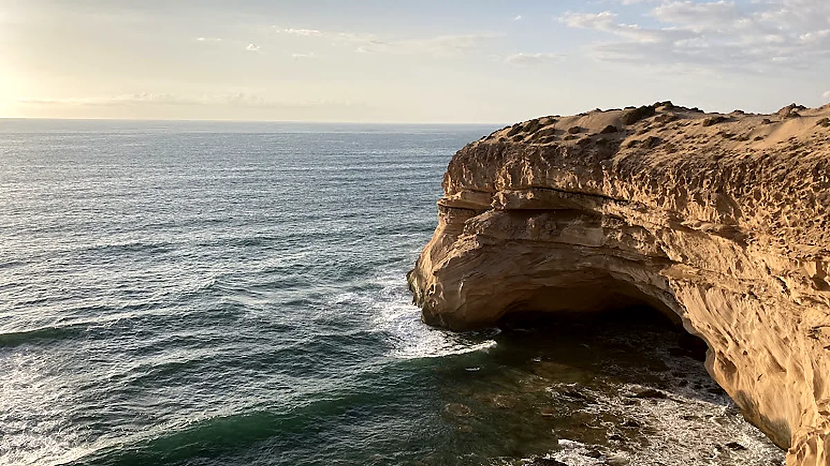 The Atlantic coastline of Morocco