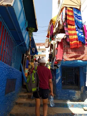 A street in a Moroccan town — Surf and desert: Agadir to Marrakech
