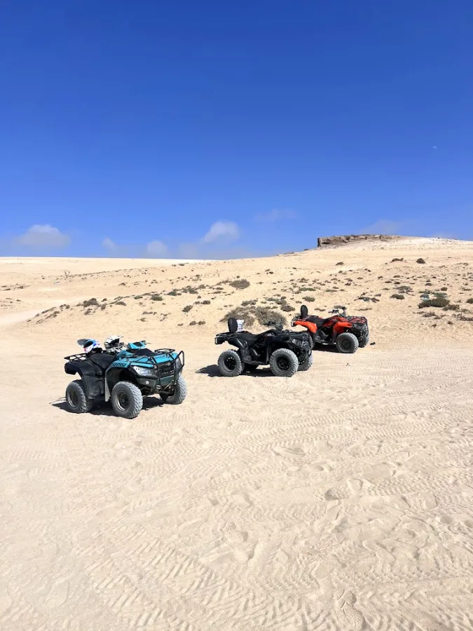 Quad biking on the dunes — Surf and quad biking in the Timlalin dunes