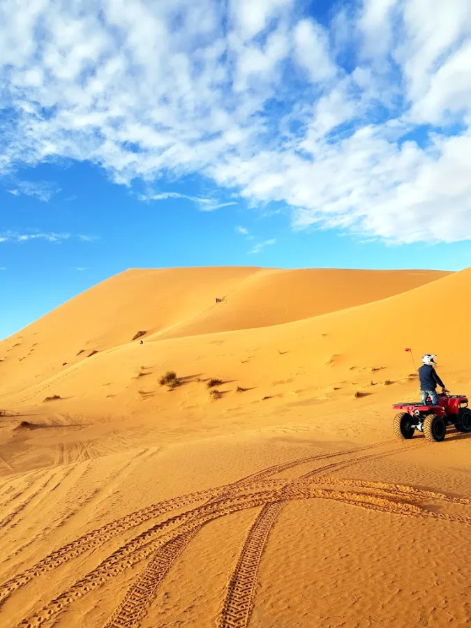 Quad biking on the dunes — Surf and quad biking in the Timlalin dunes