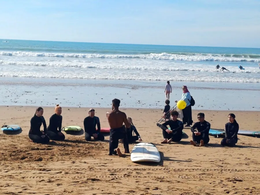 A surf group on the beach — Surf and Paradise Valley day trip
